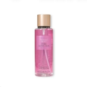 Victoria's Secret Pure Seduction mist 250ml pink fragrance mist bottle with gold cap