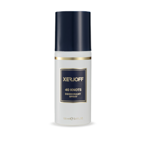Xerjoff 40 Knots Deodorant Spray 100ml bottle – original sea salt and woods in Egypt