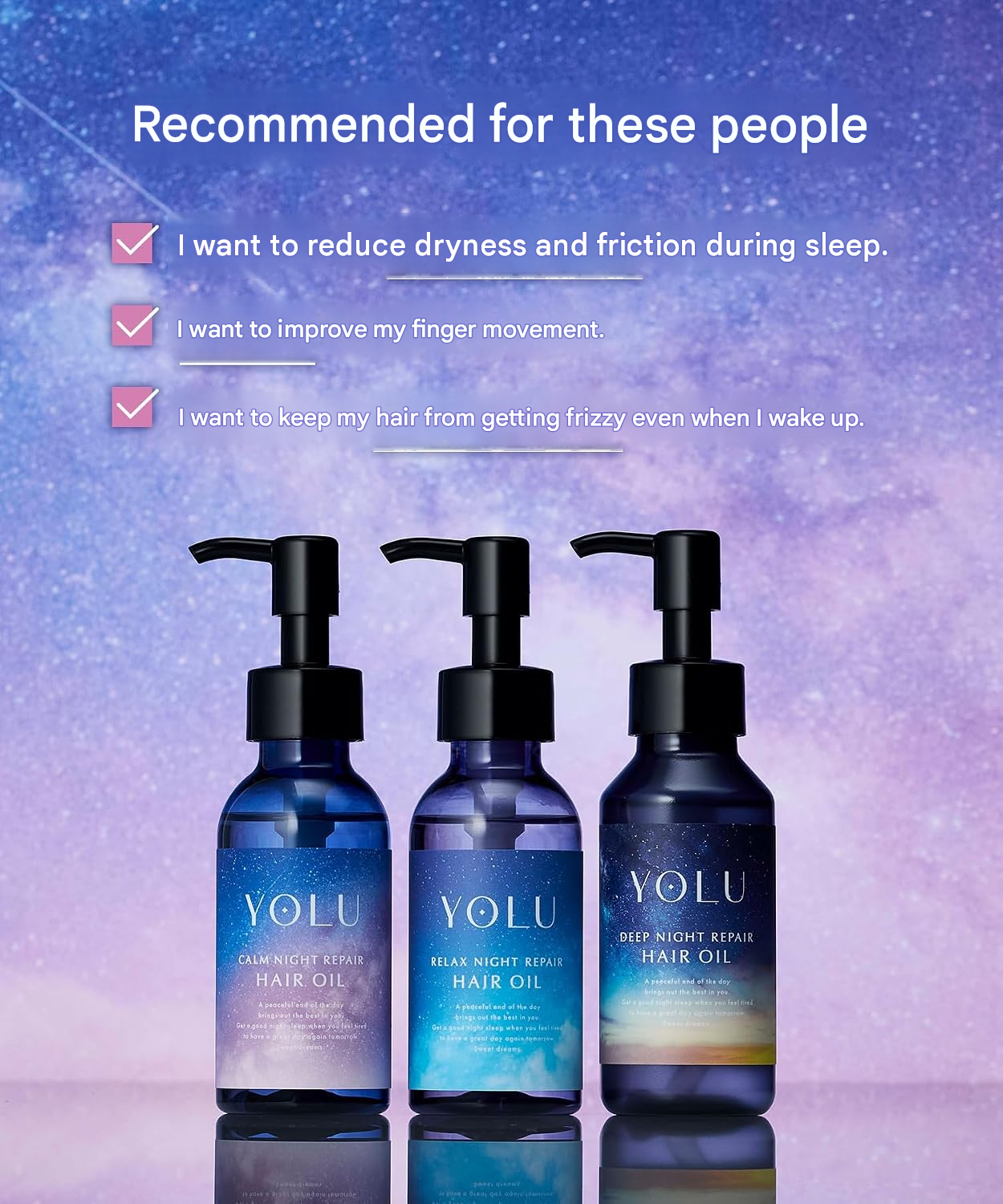 YOLU Deep Night Repair Hair Oil 80 ml