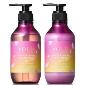 YOLU Deep Night Repair Spring Limited Shampoo & Treatment (Choose Your Option) (400ml each)