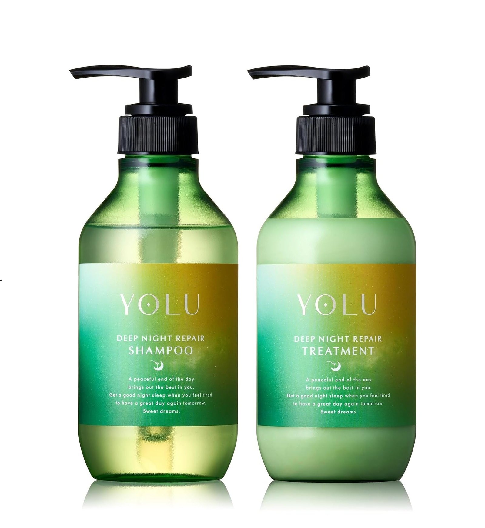 YOLU Deep Night Repair Summer Shampoo & Treatment (Choose Your Option) (400ml each)