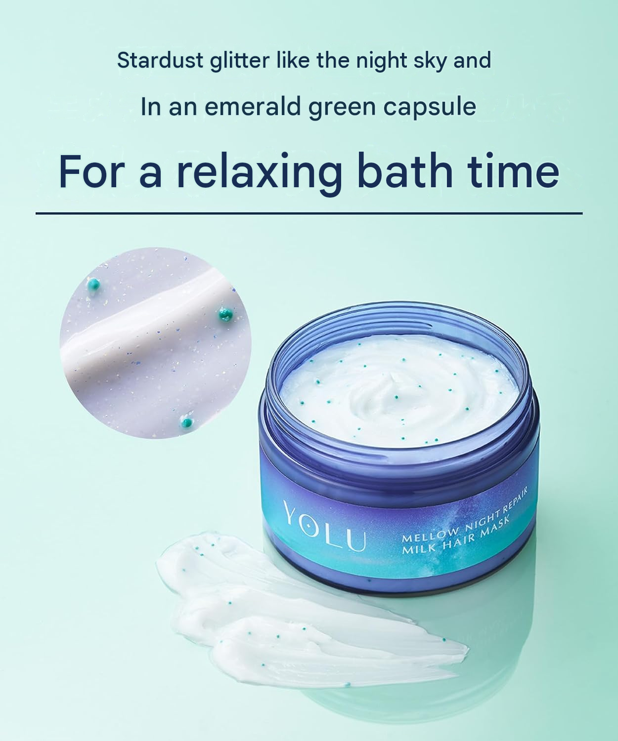 YOLU Mellow Night Repair Milk Hair Mask – 145g