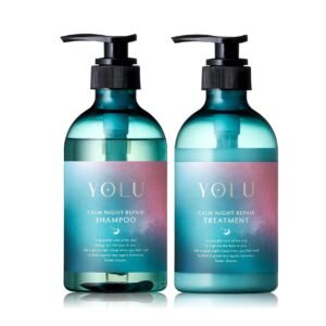 YOLU Summer Limited Calm Night Repair Shampoo & Treatment (Choose Your Option) (400ml each)