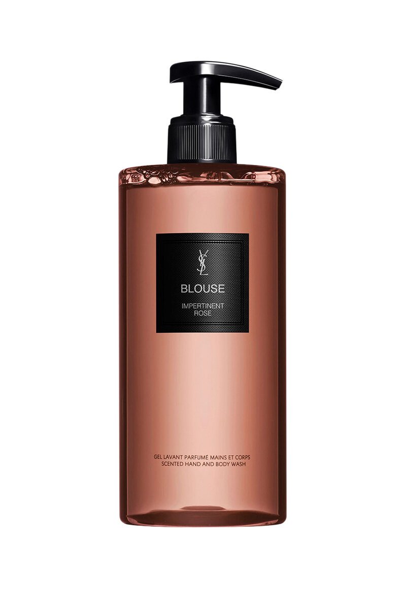 Yves Saint Laurent Le Vestiaire des Parfums Blouse Impertinent Rose Scented Hand and Body Wash bottle
