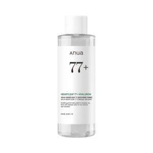 Anua Heartleaf 77% Soothing Toner 250ml bottle