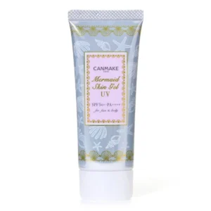 Canmake Mermaid Skin Gel UV SPF50+ PA++++ 40g Japanese gel sunscreen tube