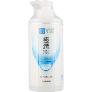 Hada Labo Gokujyun Hyaluronic Lotion 400ml Japanese hydrating toner pump bottle