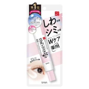 Sana Nameraka Honpo Wrinkle Care Eye Cream 20g Japanese niacinamide eye cream tube