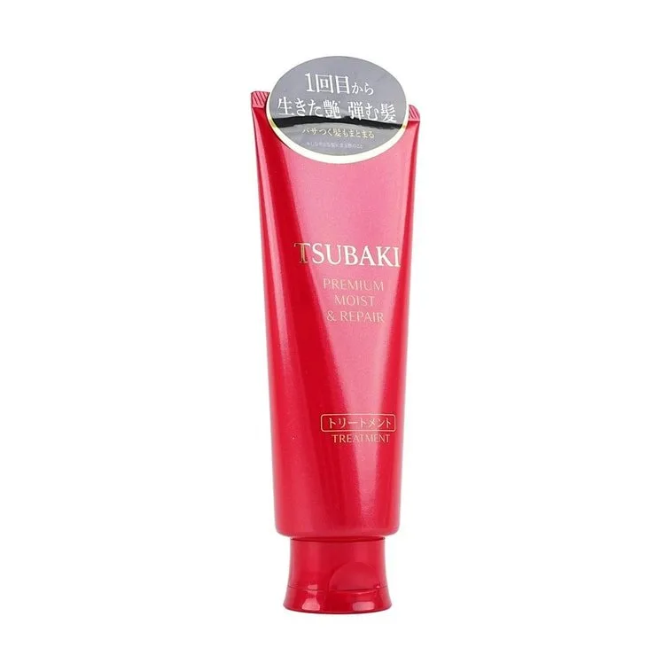 Tsubaki Premium Moist and Repair Hair Pack 160g Japanese camellia oil mask for dry hair – view 3
